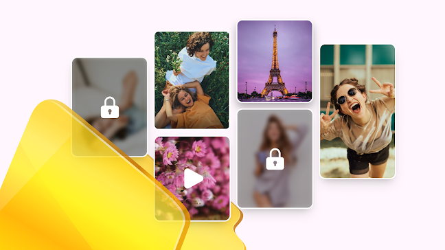 séparez vos photos privées de votre galerie principale pour un compte de rencontre discret