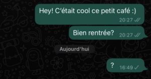 Infographie 10 causes silence après premier rendez-vous rencontre apps attirance incompatibilité