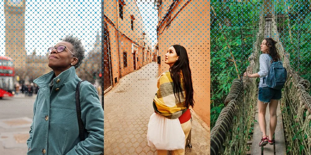 Voyager seule : un guide pour les femmes en quête d’aventure 11 Femme seule en ville planifiant son itinéraire de voyage