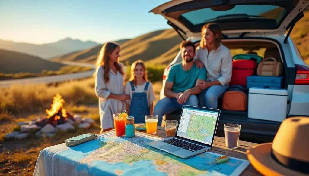 Faire des rencontres quand on voyage seule : guide complet et conseils essentiels 7 Femme seule contemplant un paysage tout en restant connectée à d’autres voyageurs