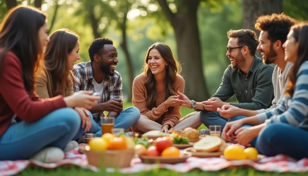 Voyager seule : un guide pour les femmes en quête d’aventure 9 Voyageuse seule échangeant avec d’autres personnes dans une auberge ou café