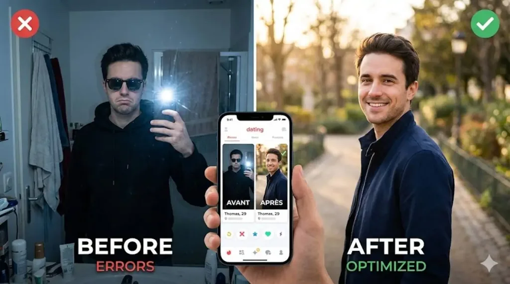Photo de profil : 11 erreurs fatales qui réduisent vos réponses sur un site de rencontre 11 Photo de profil ne correspondant pas à la personne ou au profil sur site de rencontre