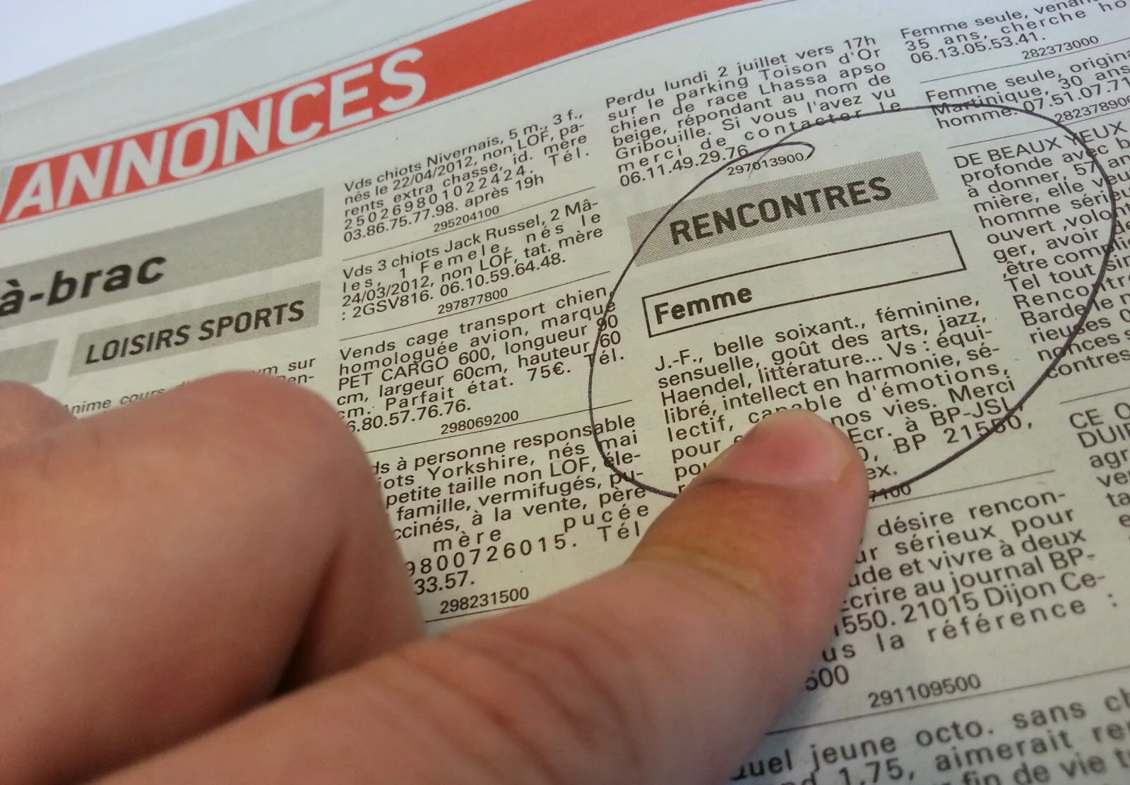 Comment trouver une annonce de rencontre qui vous correspond ? 6 Rechercher une annonce de rencontre proche de chez soi